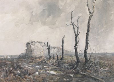 Gibraltar, Strong Point, Pozieres by Charles David Jones Bryant